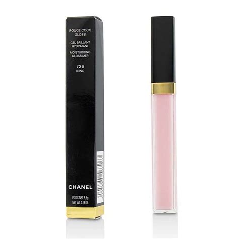 chanel rouge coco gloss 726 icing|chanel glossimer 726.